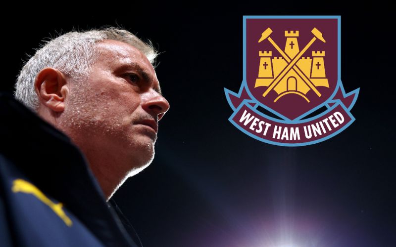 West Ham hụt mất cơ hội chiêu mộ HLV Jose Mourinho